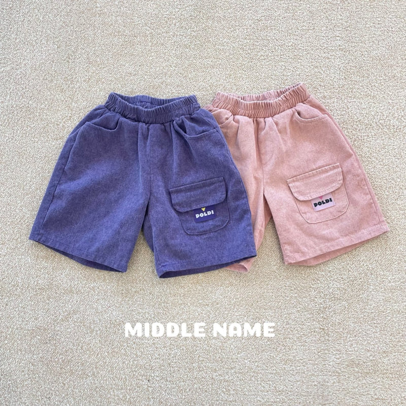 Middle Name - Korean Children Fashion - #kidzfashiontrend - Pigment Bermuda Pants