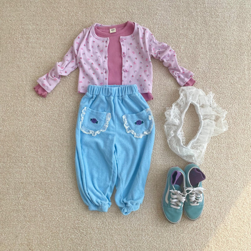Middle Name - Korean Children Fashion - #littlefashionista - Ribbon Lace Skirt - 6