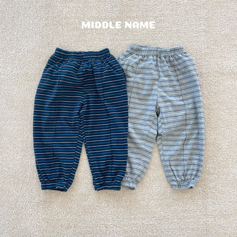 Middle Name - Korean Children Fashion - #magicofchildhood - Pintuck Jogger Pants