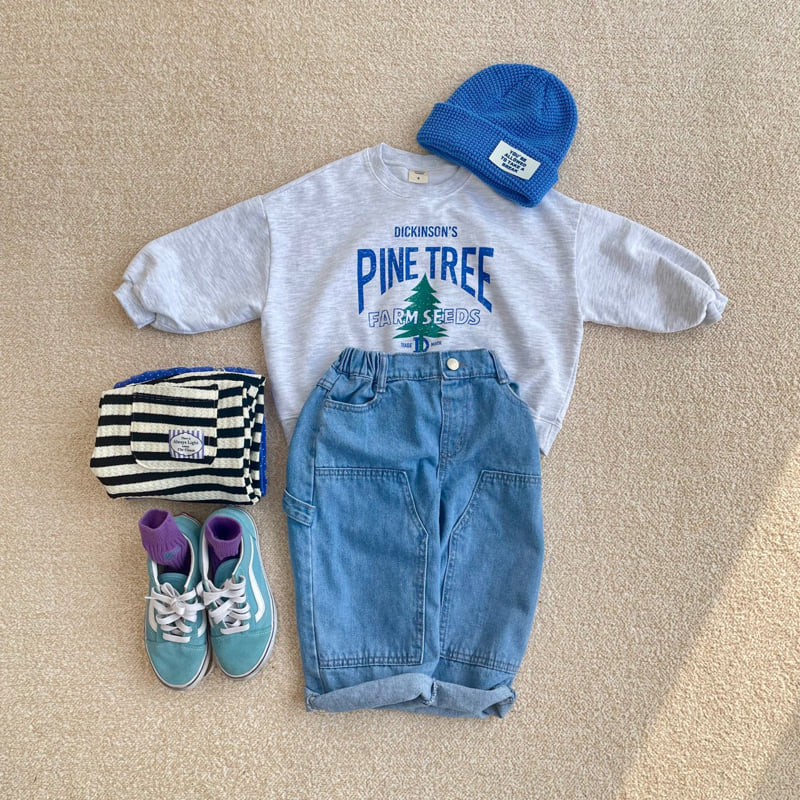 Middle Name - Korean Children Fashion - #magicofchildhood - Pine Tree Sweatshirts - 8