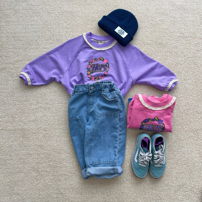 Middle Name - Korean Children Fashion - #minifashionista - Lace Sweatshirts - 11