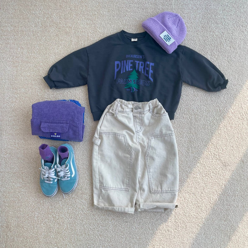 Middle Name - Korean Children Fashion - #minifashionista - Pine Tree Sweatshirts - 9