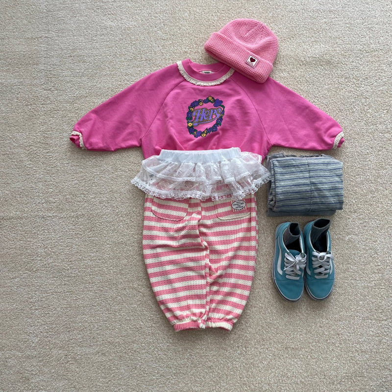 Middle Name - Korean Children Fashion - #prettylittlegirls - Ribbon Lace Skirt - 9