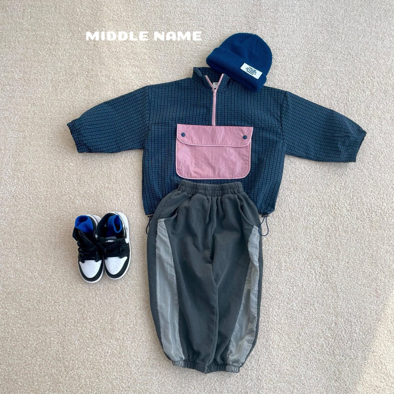 Middle Name - Korean Children Fashion - #stylishchildhood - Raglan Pocket Anorak - 5