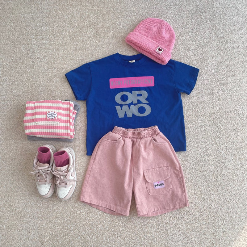 Middle Name - Korean Children Fashion - #toddlerclothing - Vintage Short Sleeve Tee - 7