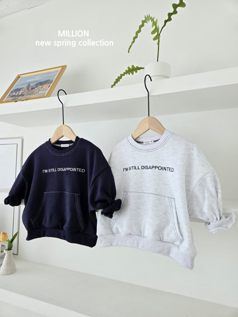 Million Dollar Baby - Korean Baby Fashion - #babyboutiqueclothing - Stitch Sweatshirts - 5
