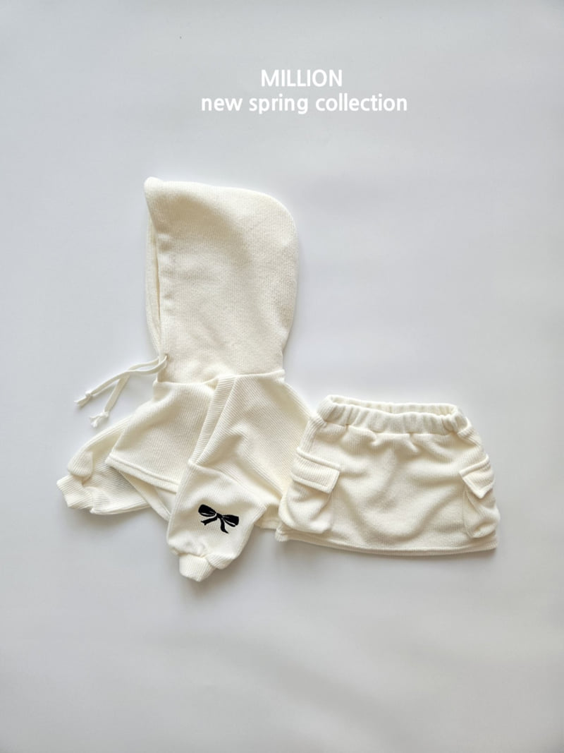 Million Dollar Baby - Korean Baby Fashion - #babyfever - Cotton Cargo Skirt - 2