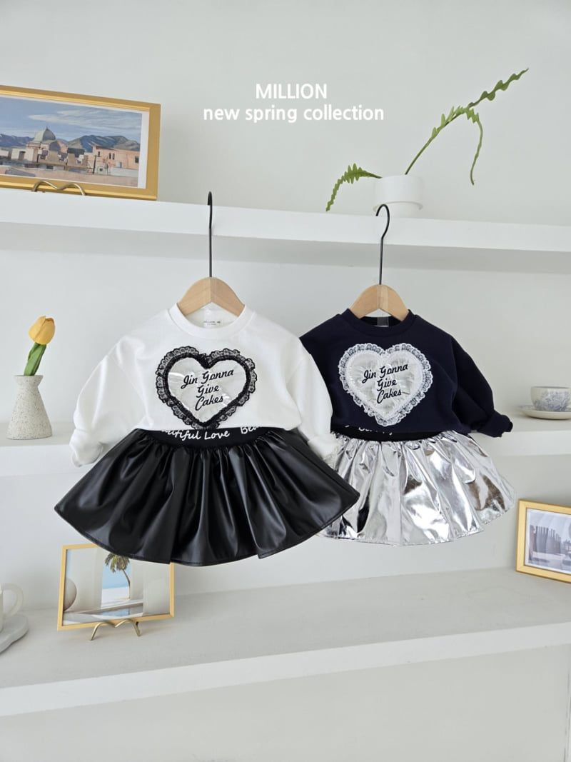 Million Dollar Baby - Korean Baby Fashion - #babygirlfashion - Banding Shirring Skirt