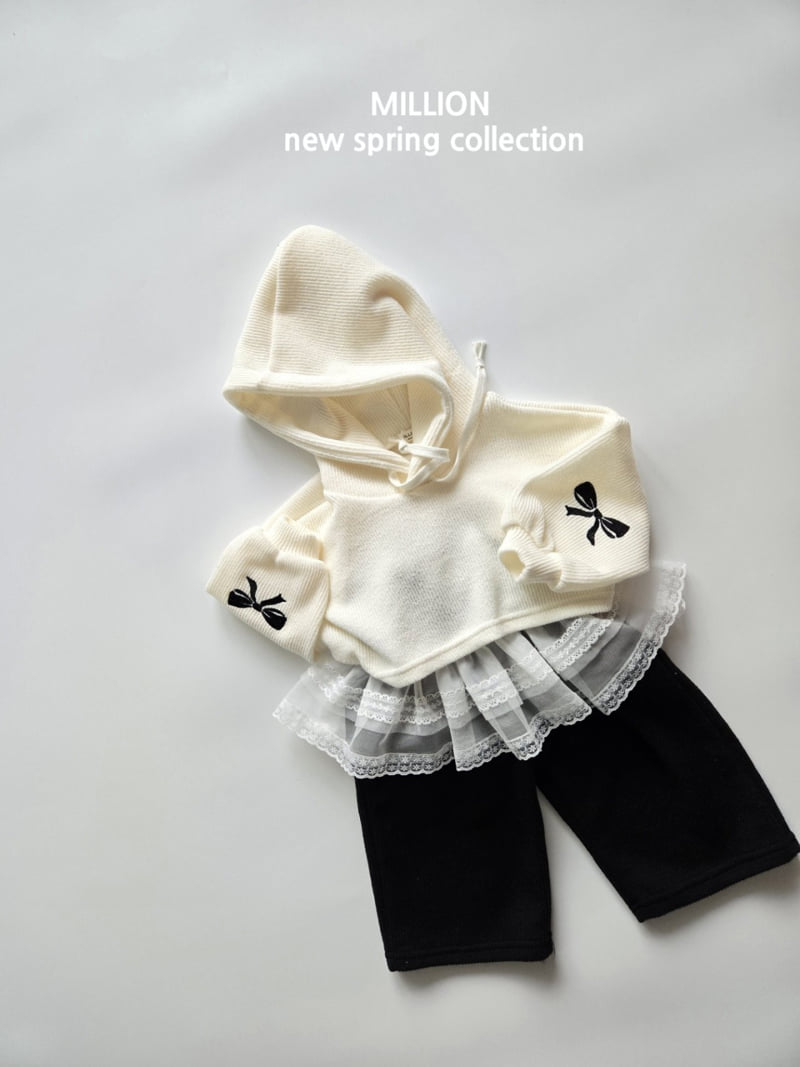 Million Dollar Baby - Korean Baby Fashion - #babylifestyle - Soft Hoodie - 4