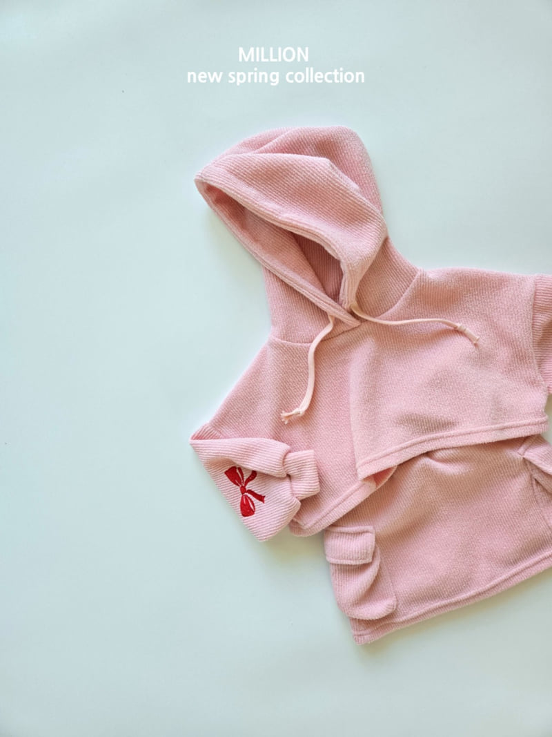 Million Dollar Baby - Korean Baby Fashion - #babyootd - Soft Hoodie - 5