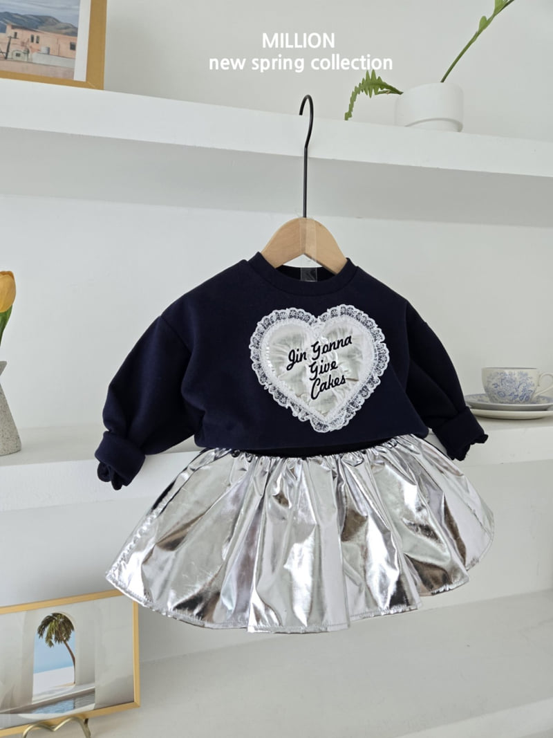 Million Dollar Baby - Korean Baby Fashion - #babyoninstagram - Banding Shirring Skirt - 4