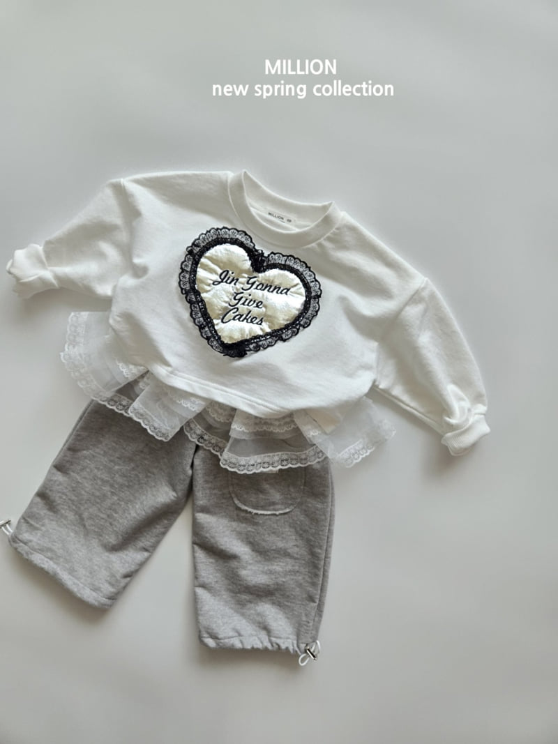 Million Dollar Baby - Korean Baby Fashion - #babyoutfit - Back Pocket String Pants - 9