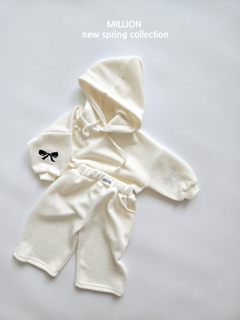 Million Dollar Baby - Korean Baby Fashion - #babyoutfit - Soft Hoodie - 7