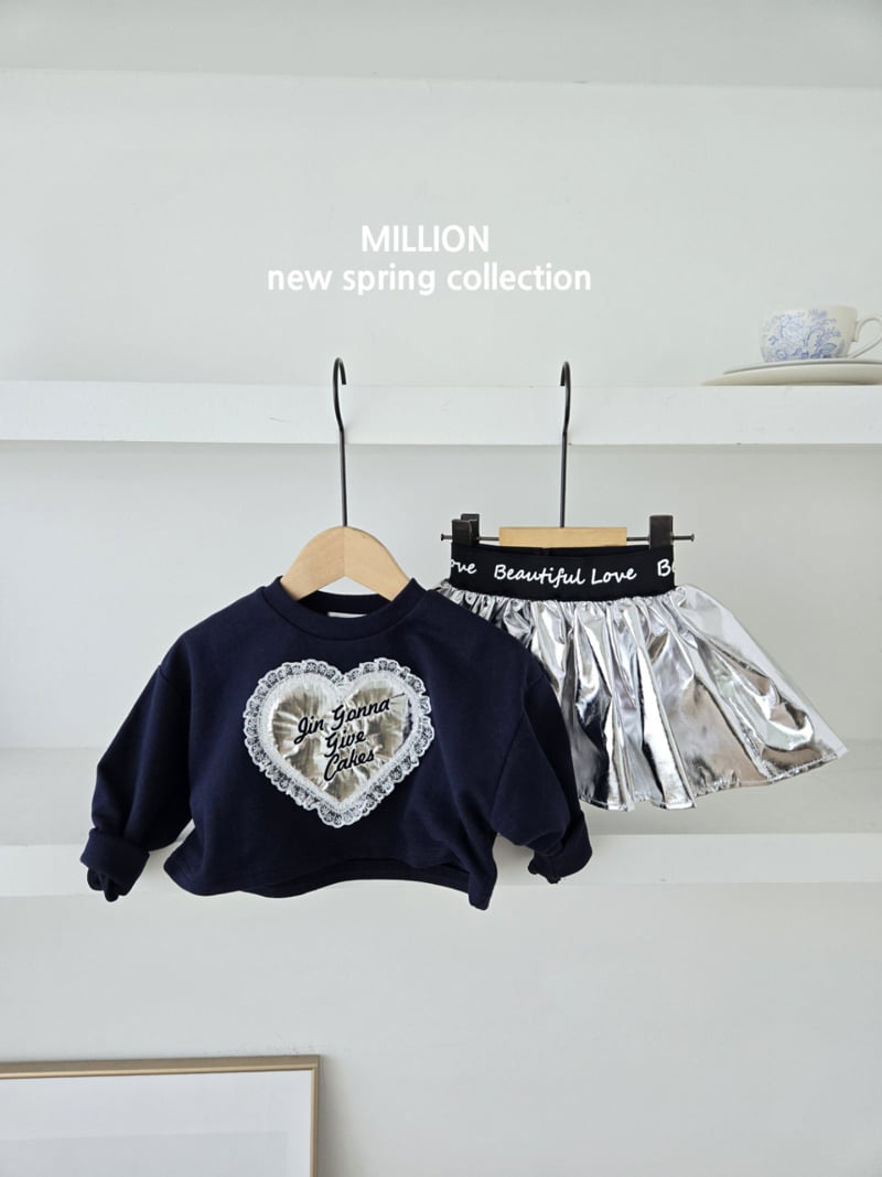 Million Dollar Baby - Korean Baby Fashion - #babyoutfit - Banding Shirring Skirt - 6