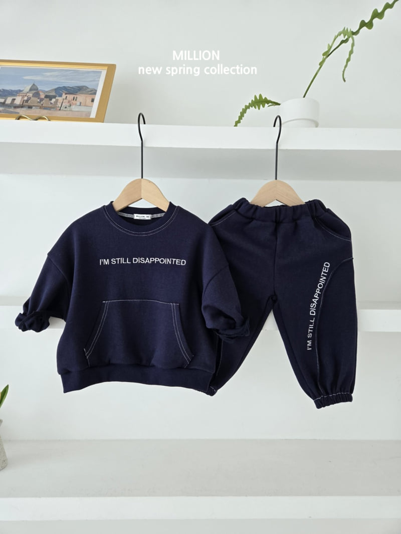 Million Dollar Baby - Korean Baby Fashion - #onlinebabyshop - Stitch Sweatshirts - 2