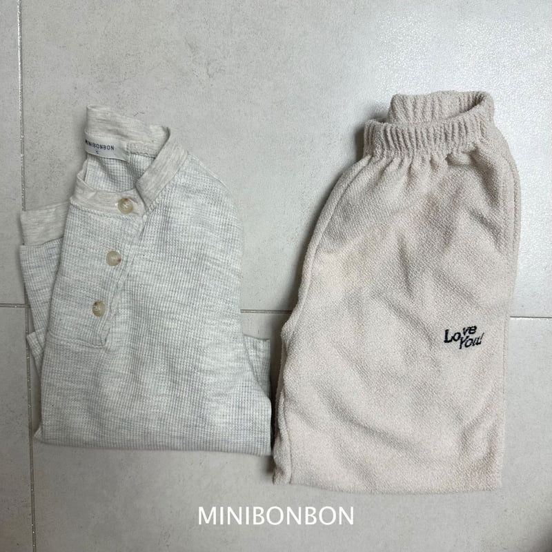 Mini Bongbong - Korean Children Fashion - #prettylittlegirls - Love You Pants - 4