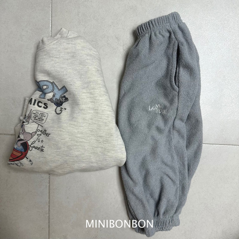 Mini Bongbong - Korean Children Fashion - #childrensboutique - Love You Pants - 6