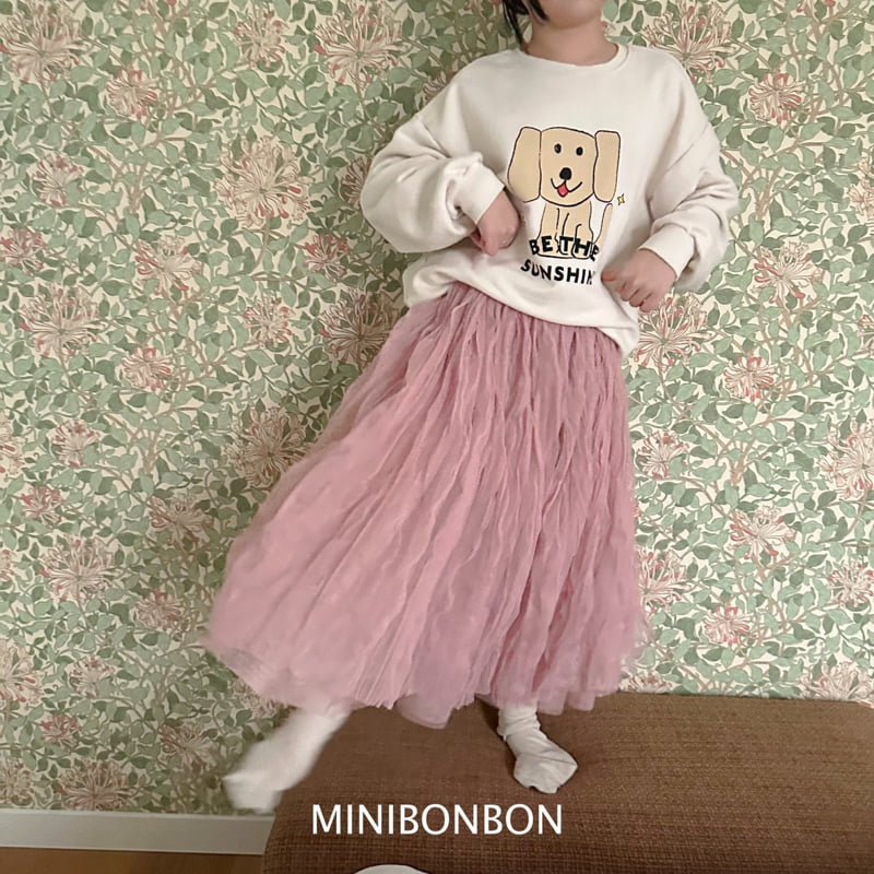 Mini Bongbong - Korean Children Fashion - #discoveringself - Tan Sweatshirts - 9