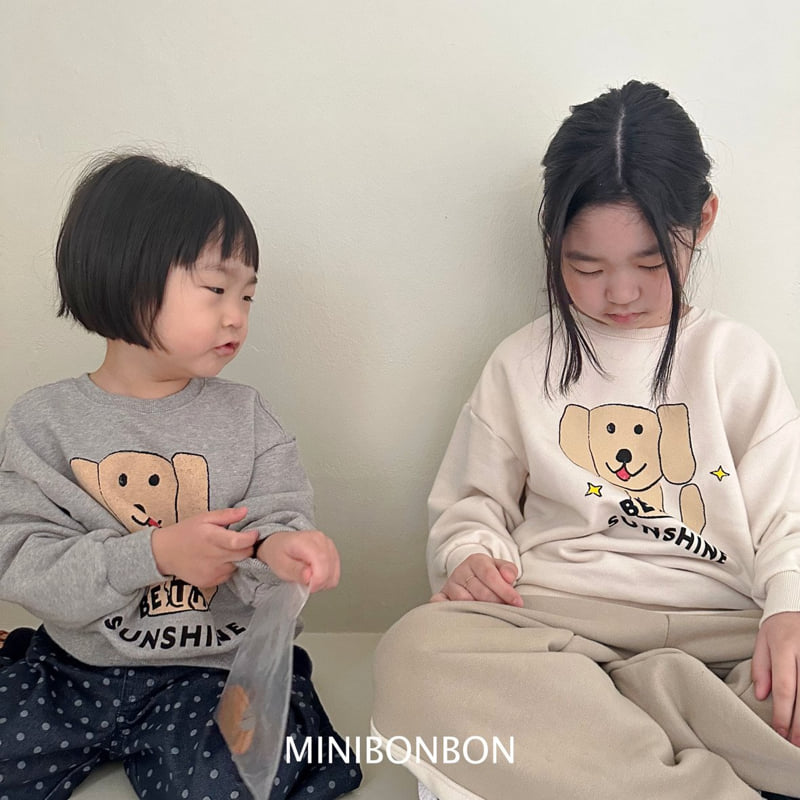 Mini Bongbong - Korean Children Fashion - #fashionkids - Tan Sweatshirts - 10