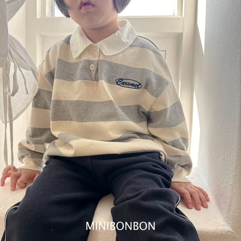 Mini Bongbong - Korean Children Fashion - #kidsshorts - Caramel Tee - 7