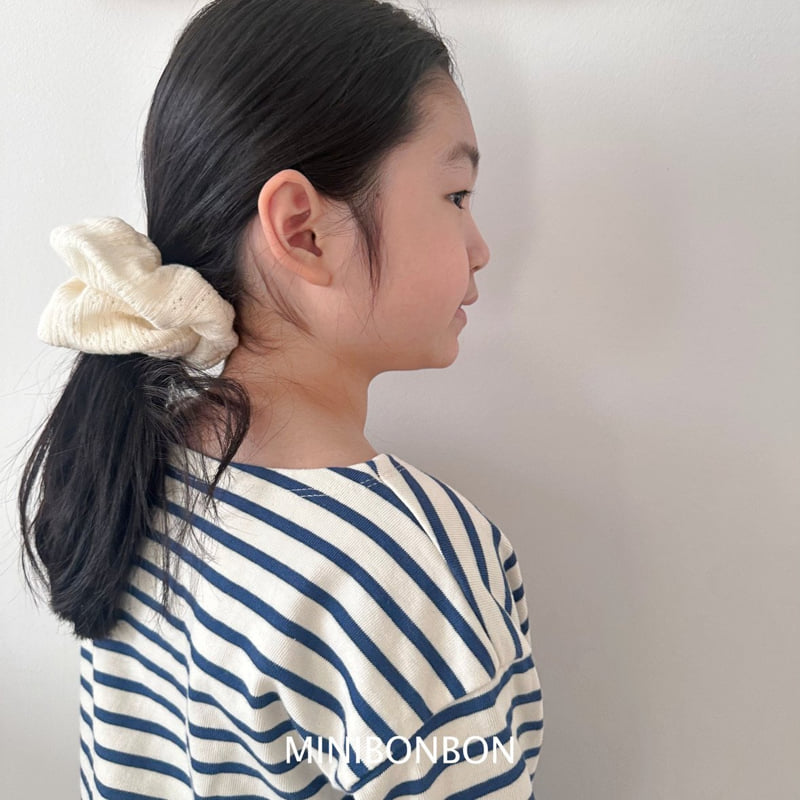 Mini Bongbong - Korean Children Fashion - #kidsstore - Note Stripe Tee - 10
