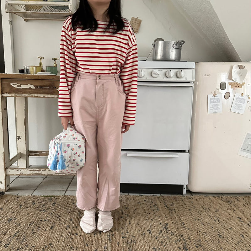 Mini Bongbong - Korean Children Fashion - #kidsstore - Study Pants - 6