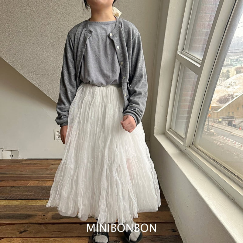 Mini Bongbong - Korean Children Fashion - #kidzfashiontrend - Apple Cardigan - 5