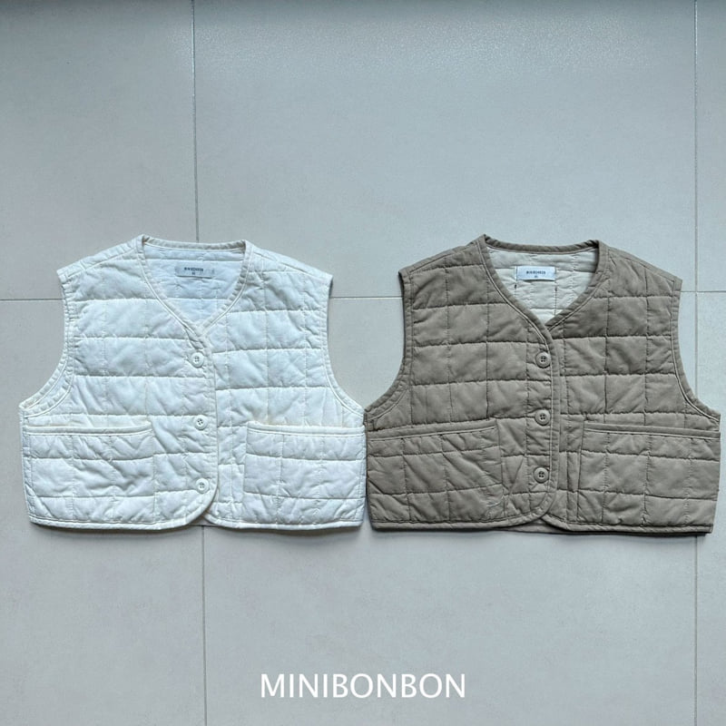 Mini Bongbong - Korean Children Fashion - #kidzfashiontrend - Square Vest - 3