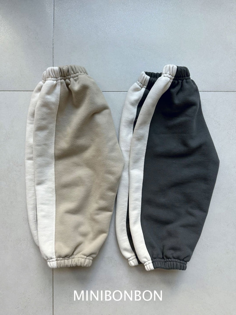 Mini Bongbong - Korean Children Fashion - #Kfashion4kids - Ground Track Pants - 4