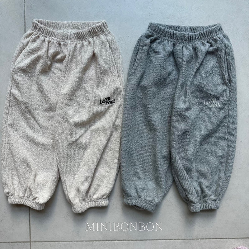 Mini Bongbong - Korean Children Fashion - #magicofchildhood - Love You Pants