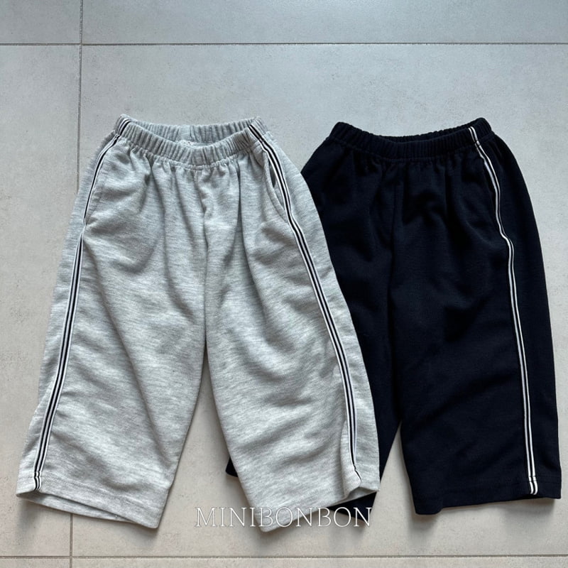 Mini Bongbong - Korean Children Fashion - #minifashionista - Two Lines Pants
