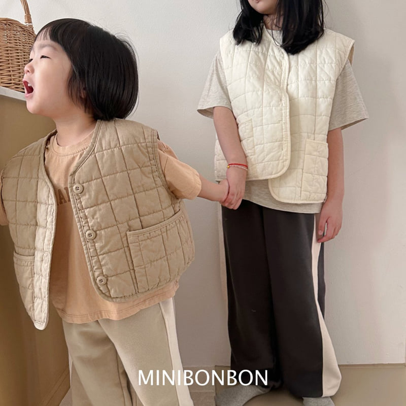 Mini Bongbong - Korean Children Fashion - #minifashionista - Square Vest - 7