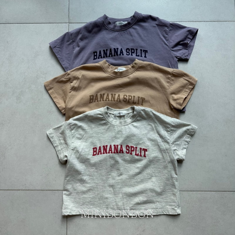 Mini Bongbong - Korean Children Fashion - #prettylittlegirls - Banana Tee