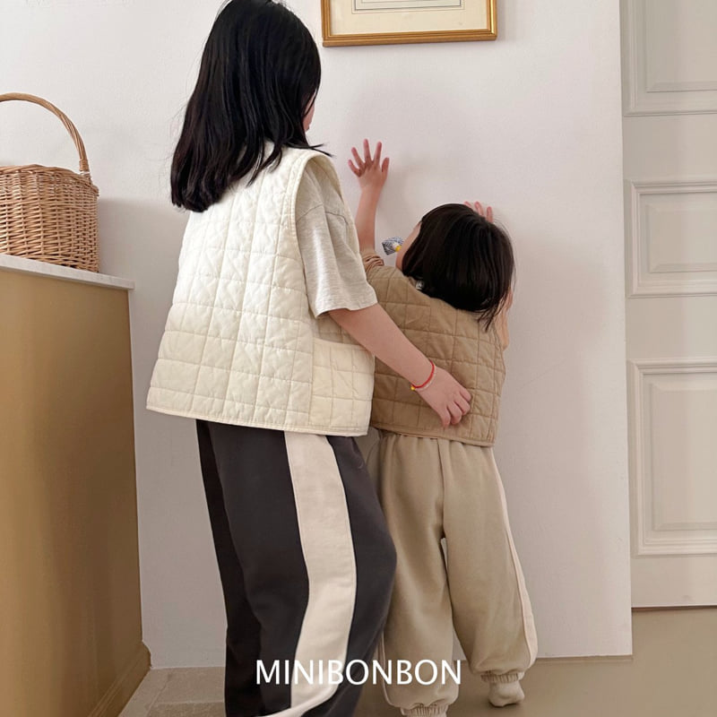 Mini Bongbong - Korean Children Fashion - #prettylittlegirls - Ground Track Pants - 7
