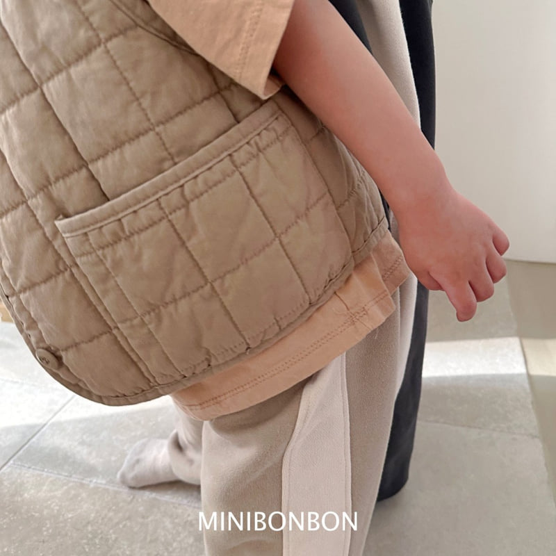Mini Bongbong - Korean Children Fashion - #prettylittlegirls - Square Vest - 8