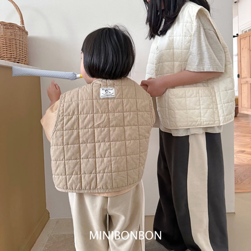 Mini Bongbong - Korean Children Fashion - #todddlerfashion - Square Vest - 9