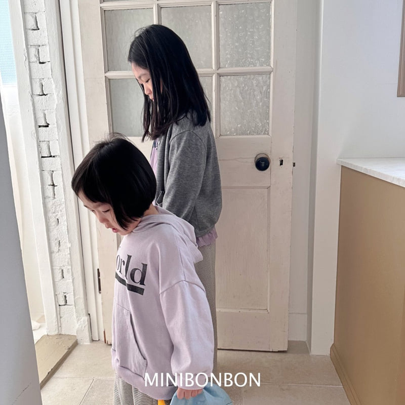 Mini Bongbong - Korean Children Fashion - #toddlerclothing - World Hoody - 9