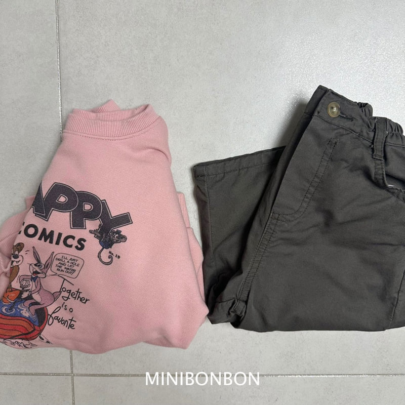 Mini Bongbong - Korean Women Fashion - #momslook - Comic Sweatshirts MOM - 3