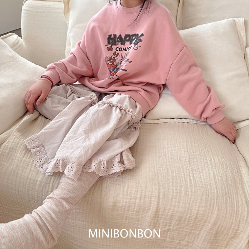 Mini Bongbong - Korean Women Fashion - #momslook - Comic Sweatshirts MOM - 7