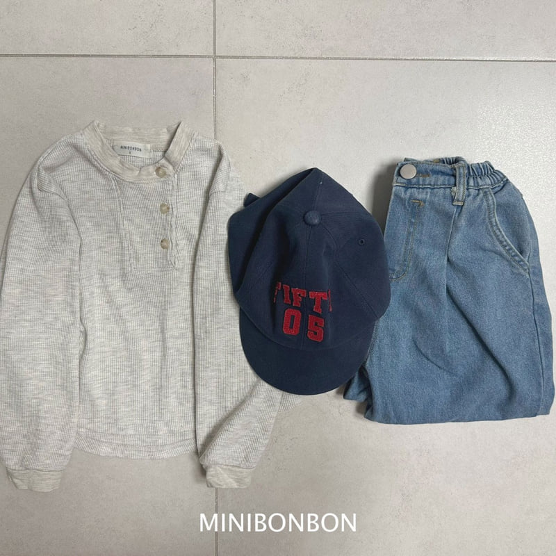 Mini Bongbong - Korean Women Fashion - #momslook - Coco Waffle Tee MOM - 5