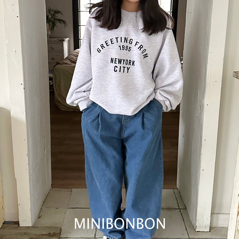 Mini Bongbong - Korean Women Fashion - #thatsdarling - Pintuck Denim MOM - 6