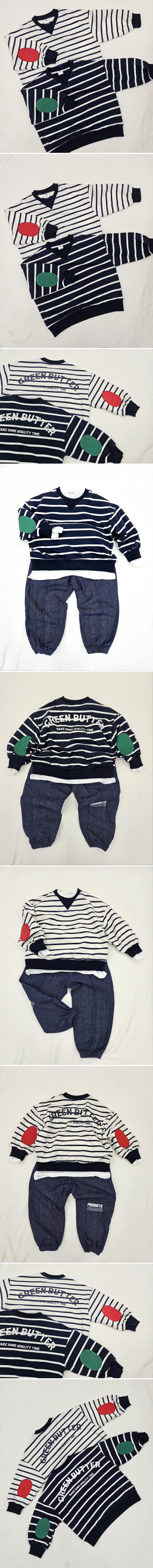 Mini Cabinet - Korean Children Fashion - #childofig - Patch Raglan Sweatshirts