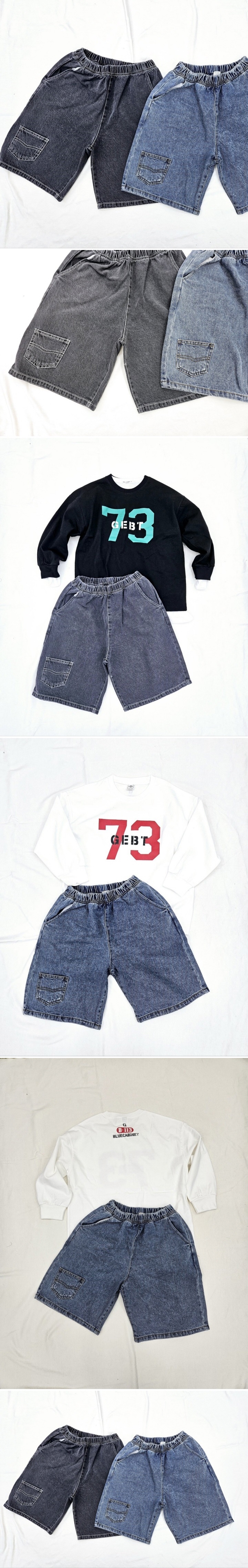 Mini Cabinet - Korean Children Fashion - #prettylittlegirls - Pocket Jeans