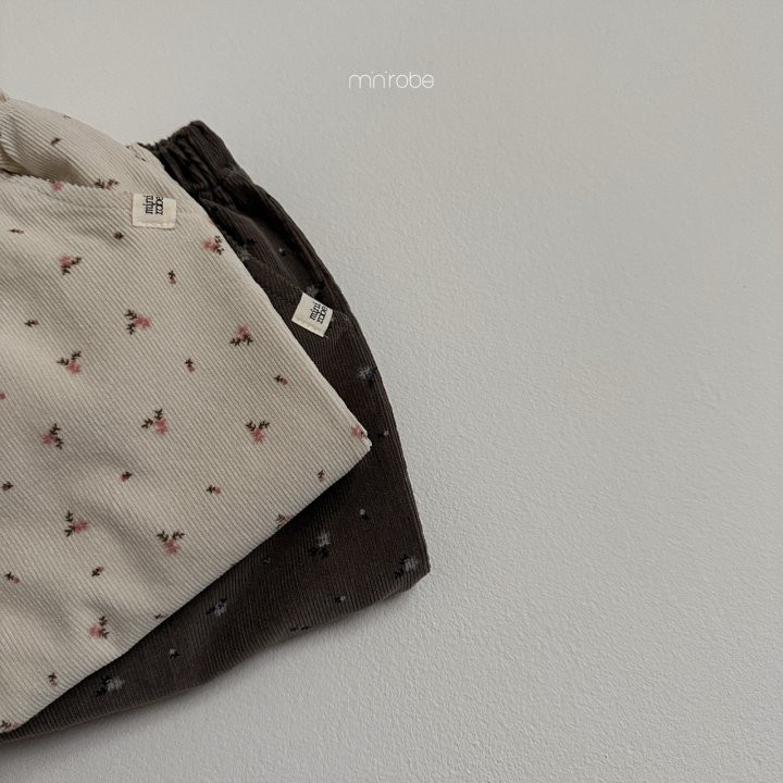 Mini Robe - Korean Baby Fashion - #babyboutique - Charming Flower Pants - 3