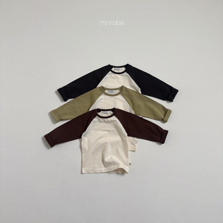 Mini Robe - Korean Baby Fashion - #babyboutique - Raglan Tee - 2