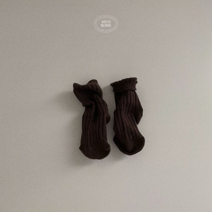 Mini Robe - Korean Baby Fashion - #babyboutique - Pistachio Socks Set - 7