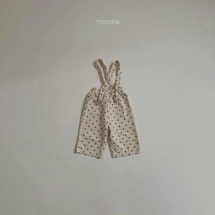 Mini Robe - Korean Baby Fashion - #babyboutiqueclothing - Coco Dot Overalls - 6