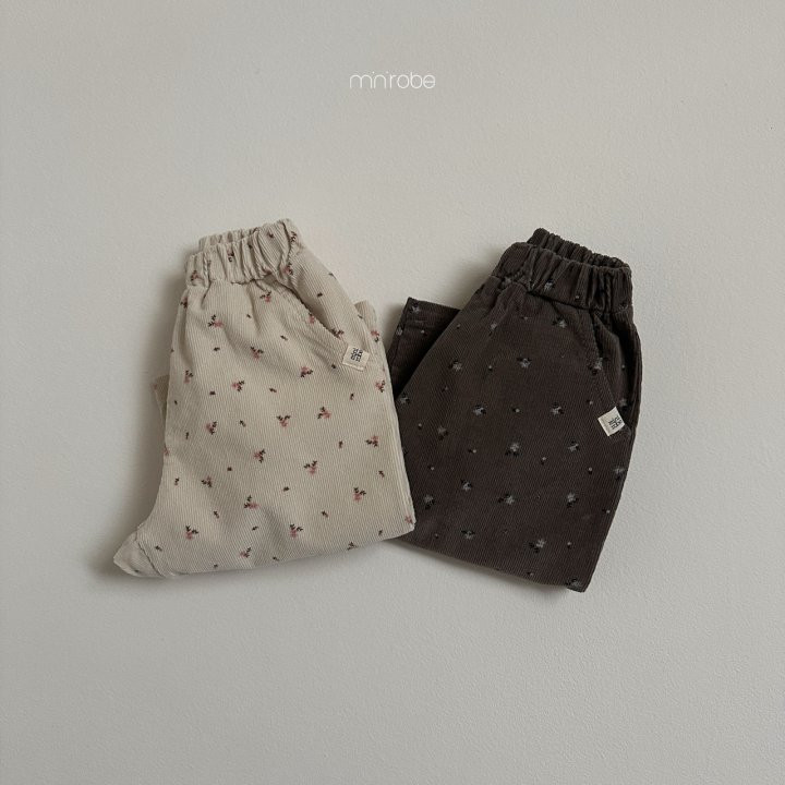 Mini Robe - Korean Baby Fashion - #babyboutique - Charming Flower Pants - 4