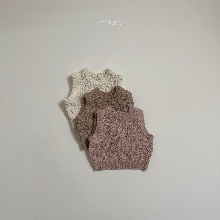 Mini Robe - Korean Baby Fashion - #babyboutiqueclothing - Roa Knit Vest - 2