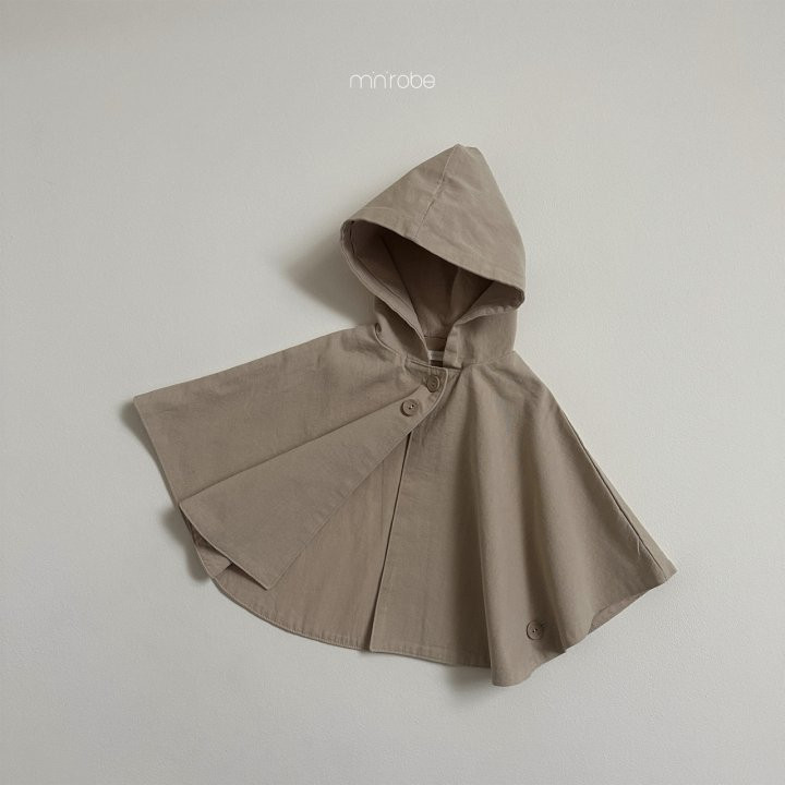 Mini Robe - Korean Baby Fashion - #babyboutiqueclothing - Hooded Cape Coat - 6